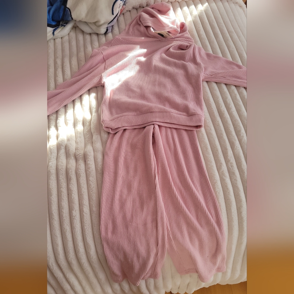 George soft ribbed tracksuit